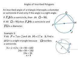 Maybe you would like to learn more about one of these? 10 4 Inscribed Angles The Student Will Be Able To Ppt Download