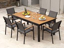 impressionnant table de salon de jardin en bois alfresco dining table welded furniture furniture nz