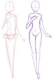 Anime Girl Drawing Base Pose Anime Wallpapers Having the perfectly drawn anime face is great and a feat to be proud of, but what happens when you want to animate that character? anime girl drawing base pose anime