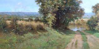 Maybe you would like to learn more about one of these? Chemin Vers L Etang Painting By David Garcia Artmajeur
