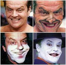 Pin By Revista Veintitantos On Halloween Dia De Muertos Joker Makeup Jack Nicholson Movie Makeup