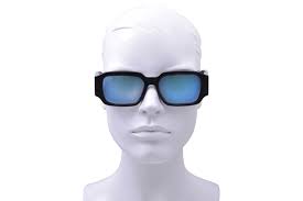 Maui Jim Polarized Kupale MJ639-02 Sunglasses Shiny Black/Blue Hawaii  55-17-145