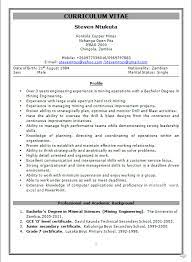 Curriculum vita fomat, curriculum vita model, curriculum vita model, example of a curriculum vitae created date: Cv Template Zambia Resume Examples Resume Template