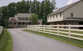Making a split rail cedar fence with hand tools. 4 Rail Vinyl Fence Post Rail Fence Superior Plastic Products