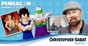 In the 1995 game dragon ball z: Pensacon Pensacon Is Pleased To Welcome From The Dragon Ball Series The Voice Of Piccolo And Vegeta Himself Actor Christopher Sabat Christopher Sabat Is An American Voice Actor Adr Director And