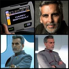 Happy Birthday!🍺 🎉🎈Oded Fehr (*11/23/70; 54) an Israeli actor based in  the United States. He is known for "Star Trek: Discovery" & "Starfleet  Academy" as Fleet Admiral Charles Vance 🖖