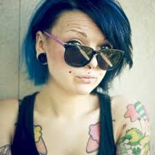 Caring for your new dyed hair colors. Blue Hair Color And Cupcake Image 160080 On Favim Com