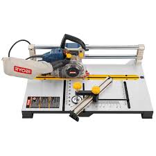 Laying laminate flooring is not too difficult if you have the proper tools. Ryobi Ryobi 5 Inch Portable Flooring Saw The Home Depot Canada