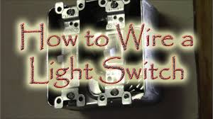 To wire the switch, you need to attach the incoming hot power wire (usually black for residential wiring) for the switch to one of the two brass screws. How To Wire A Double Gang Box Light Swtich Youtube
