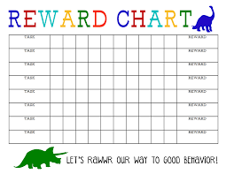 printable reward chart reward chart kids printable reward