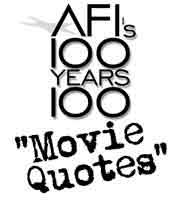 The wired approved list of the best documentaries available in the uk, including the best on youtube and bbc iplayer. 100 Greatest Quotes In Movies Afi