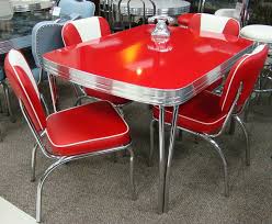 The design is unique and reminiscent of vintage french industrial design. Picture Retro Dining Table Retro Kitchen Tables Vintage Kitchen Table