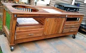 20180703 150836 Big Green Egg Outdoor Kitchen Outdoor Kitchen Grill Grill Table