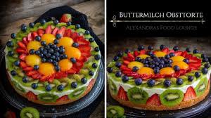 Egal ob als dessert oder für ein kaffeekränzchen, der spaghettieis kuchen ohne backen schmeckt immer köstlich. Buttermilch Obsttorte Mit Grandiosen Vanilleboden Youtube In 2021 Obsttorte Obsttorte Rezept Kuchen Und Torten
