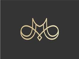 Luxurious Letter M Initial Logo Design Initials Logo Design Initials Logo Logo Design