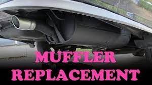 2.5 63mm inlet diameter 310mm length middle car silencer tornado muffler (fits: Exhaust Muffler Repair Replacement Youtube