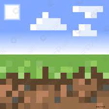 Pixel minecraft style land background concept of game ground pixelated horizontal seamless background vector illustration download stock vector. Pixel Minecraft Estilo Tierra Fondo Concepto De Juego Tierra Pixelado Vector De Stock Crushpixel