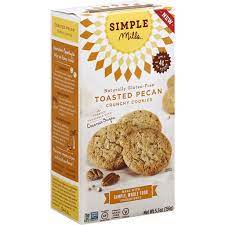 Almond flour cookies simple mills. Simple Mills Toasted Pecan Crunchy Almond Flour Cookies 5 5 Oz Box Shop Stodola S Iga