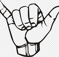 Shaka Zeichen Amerikanische Gebardensprache Ich Symbol Amerikanische Zeichensprache Kunstwerk Asl Png Pngwing
