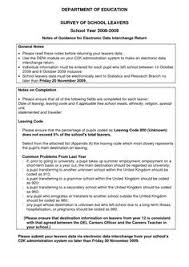 A cv may also include professional references, as well as coursework, fieldwork, hobbies and interests relevant to your profession. School Leaver Cv Example Pdf