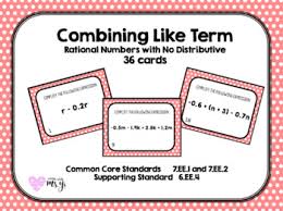 Some of the worksheets for this concept are combining like terms, classwork, notes combining like terms, simplifying expressions 1 directions like terms, simplify expressions combining like terms and the, pyramid a, notes combining like terms, algebraic expressions packet. Simplifying Expressions Combine Like Terms With Rational Worksheet 36q