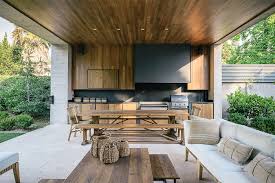 The construction of the outdoor kitchen was remarkable. 66 Modern Outdoor Kitchen Ideas And Designs Interiorzine