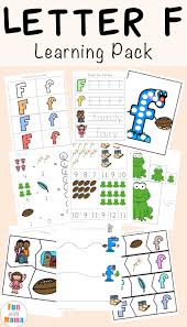 Give your child a boost using our free, printable preschool worksheets. Free Letter F Worksheets Fun With Mama