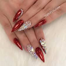 For The Lovely Pookiegram87 Chrome Red Gel Tint From Sugarandcream Red Chrome Nails Red Stiletto Nails Gorgeous Nails It won't be pretty when the lights go out.