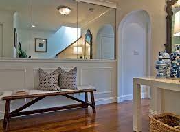 Wainscoting fireplace mantels wainscoting mudroom projects.wainscoting. Foyer Wainscoting Transitional Entrance Foyer Tamara Mack Design Mirror Wall Living Room Dining Room Feature Wall Mirror Dining Room