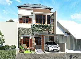 Forge a concrete paradise with living walls astride couches. Tropis Modern House Concept Indones Va Astu Architecture Studio Archello