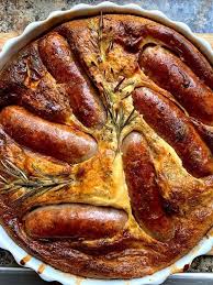 Easy Toad In The Hole Yorkshire Pudding With Self Raising Flour Ed Chef Recipe Yorkshire Pudding Recipes Toad In The Hole