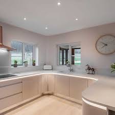 Place your tall cabinet units on the sides that don't contain the peninsula. Inspiring Design Ideas For Your G Shaped Kitchen Omega Plc