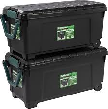 Large plastic storage bins can be put in the garage or basement. Best Storage Bins Outdoor Indoor Storage Solutions