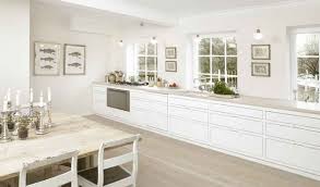 All White Kitchen Lower Cabinets Only Kitchen Inspiration Design Scandinavian Kitchen Design Luxury Kitchen Design