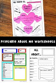 Welcome to esl printables, the website where english language teachers exchange resources: Printable About Me Worksheets Woo Jr Kids Activities