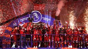 Liverpool lifted the premier league trophy in a spectacular celebration at anfield on wednesday night. Liverpool Lift Premier League Trophy At Anfield As 30 Year Wait Finally Ends