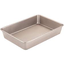 Chefmade 13 Inch Rectangular Cake Pan Non Stick Carbon Steel Deep Dish Baking Pan Fda Approved For Oven Baking 13 6 X Cake Pan Sizes Cake Pans Candy Recipes