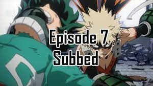 My Hero Academia Season 1 Episode 7 English Subbed My Hero My Hero Academia Hero Academia