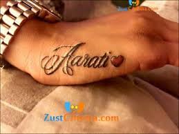 Aaditi Agarwal Etched Aarti S Name Name Tattoos Letter A Crafts Names
