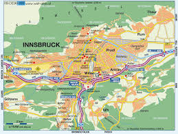 Map Of Innsbruck Austria Map In The Atlas Of The World World Atlas Austria Map Innsbruck Innsbruck Austria