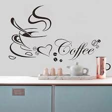 Wandtattoo Kaffee Tasse Coffee Spruch Herz Mokka Wandaufkleber Kuche Cafe Deko M Cafe Wand Wandtattoos Wand Dekor