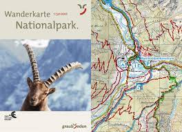 Familienfreundliche wanderung im schweizer nationalpark im kanton engadin. Plane Und Karten Orell Fussli Kartographie Ag