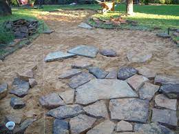 Installing A Flagstone Patio Flagstone Patio Patio Stones Outdoor Patio Decor