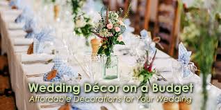 Liven up wedding reception tables with easy centerpiece ideas. Wedding Decor On A Budget Ideas For Cheap Decorations For Weddings