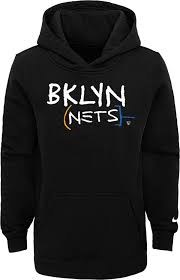 Milwaukee bucks city edition logo. Nike Youth 2020 21 City Edition Brooklyn Nets Logo Pullover Hoodie Dick S Sporting Goods