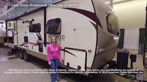 View forest river rockwood signature ultra lite specs & floorplans. Forest River Rockwood Ultra Lite 2706ws Youtube