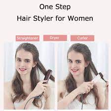 This brush features a power indicator light, ready dot and cool tip for safe usage and a built in counter rest for easy storage Buy Ln Love Nest Hair Dryer Brush Hair Straightener Brush Curling Brush Hot Air Brush Electric Hot Comb Straightening Brush One Step Hair Dryer Volumizer Straightening Comb Women Red Grey Led Online In