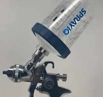 Amazon.com: SprayIQ - Sistema de vasos desechables para pistola de pintura  de 28 onzas, 50 tapas y forros, 1 taza dura y anillo, 20 tapones, ...