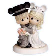 Tortas De Matrimonio Precious Moments Wedding Disney Cake Toppers Disney Wedding Cake