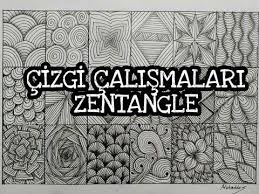 Cizgi Calismalari Zentangle Youtube Zentangle Calisma Cizimler